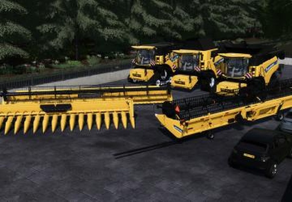 New Holland CR 6.90версия 1.0.0.0 для Farming Simulator 2022
