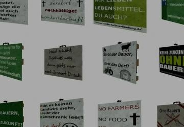 Manifestation panels for front chargerверсия 1.0.0.0 для Farming Simulator 2025