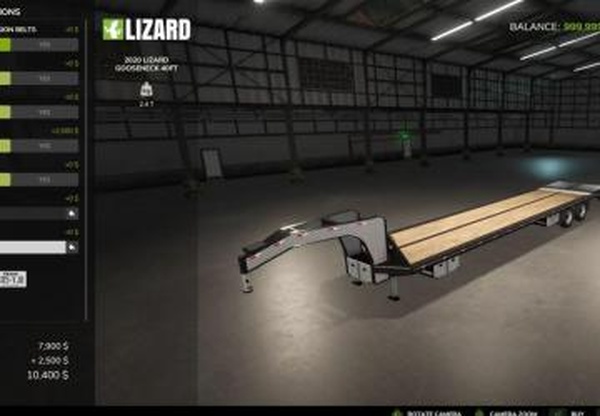 2020 Lizard GooseNeckверсия 1.0.0.3 для Farming Simulator 2025