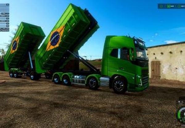 Volvo FH16 780версия 1.0.0.0 для Farming Simulator 2025