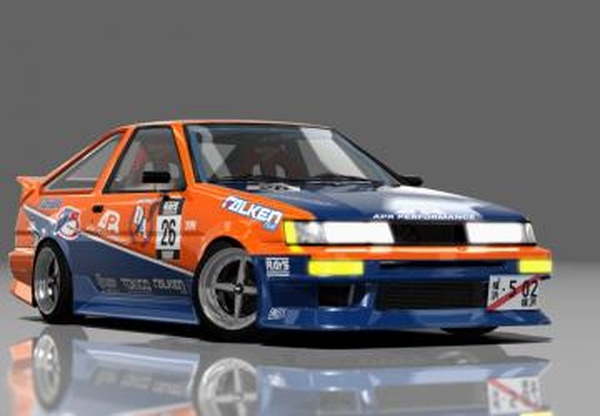 Toyota Levin MadZверсия Madz для Assetto Corsa