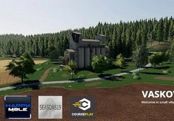 Карта «Vaskovice»версия 2.0 для Farming Simulator 2019 (v1.4х)