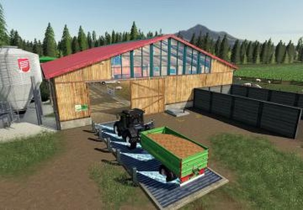 Organic Pigsty Placeableверсия 1.9 для Farming Simulator 2019 (v1.4х)