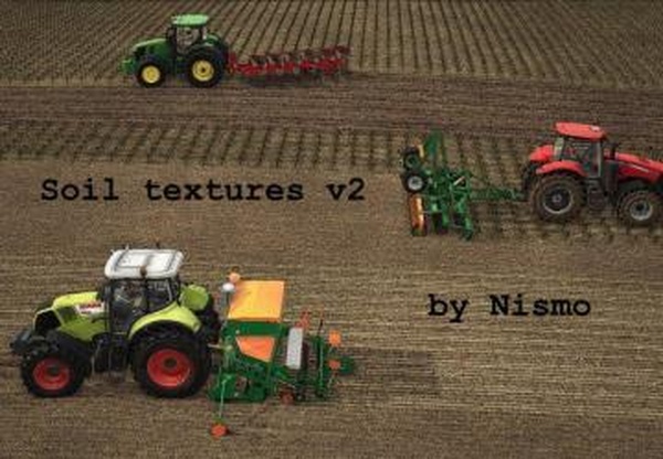 Soil Texturesверсия 2.0 для Farming Simulator 2019 (v1.4х)