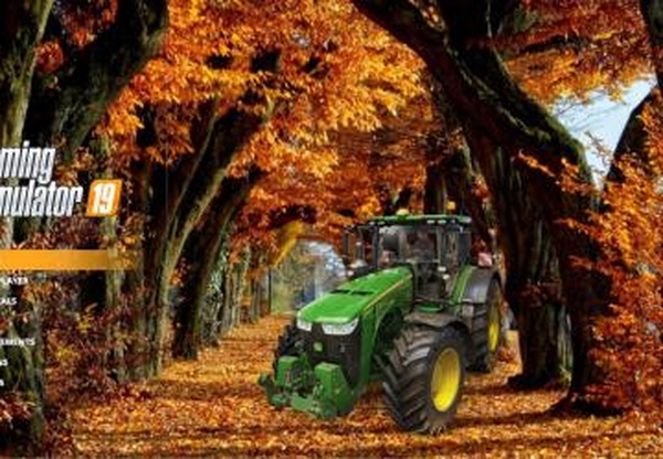 Autum 2019 Menu Backgroundверсия 1.0.0.0 для Farming Simulator 2019 (v1.4х)