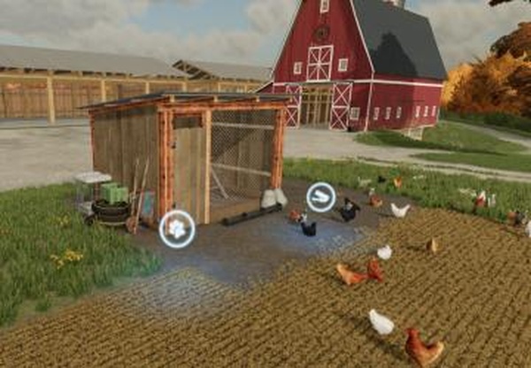 Open Chicken Coopверсия 1.0.0.0 для Farming Simulator 2022