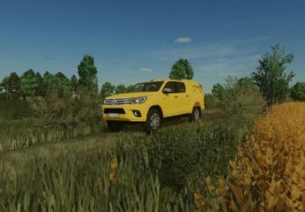 Toyota Hilux 2017 4x4версия 1.0.0.0 для Farming Simulator 2025