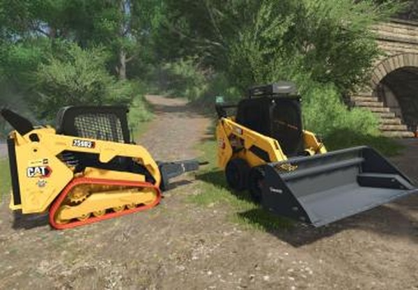 CAT 259Dверсия 1.0.0.0 для Farming Simulator 2025
