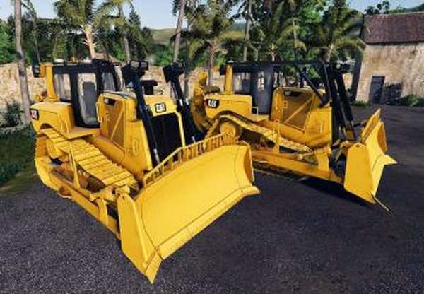 BullDozer CATERPILLAR D8T SDMверсия 1.0.0.0 для Farming Simulator 2019 (v1.4.1.0)