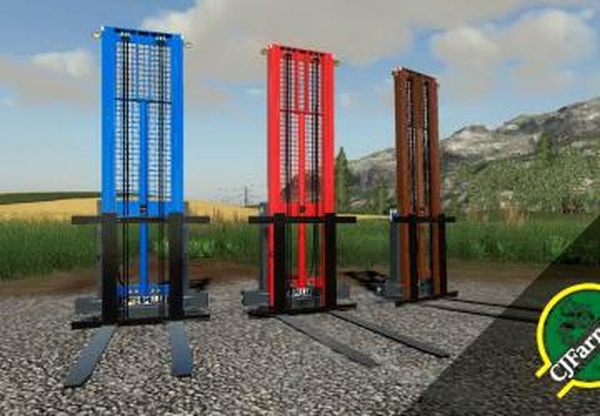 Heckstaplerверсия 1.0.0.0 для Farming Simulator 2019 (v1.4х)