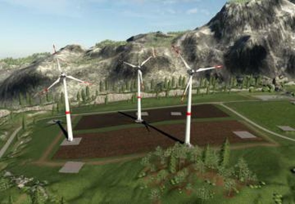 Windturbine (big)версия 1.0.0.0 для Farming Simulator 2019 (v1.4х)
