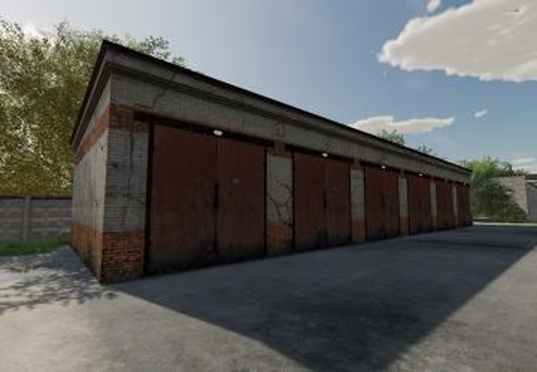 Старый гаражверсия 1.0.0.0 для Farming Simulator 2022 (v1.8x)