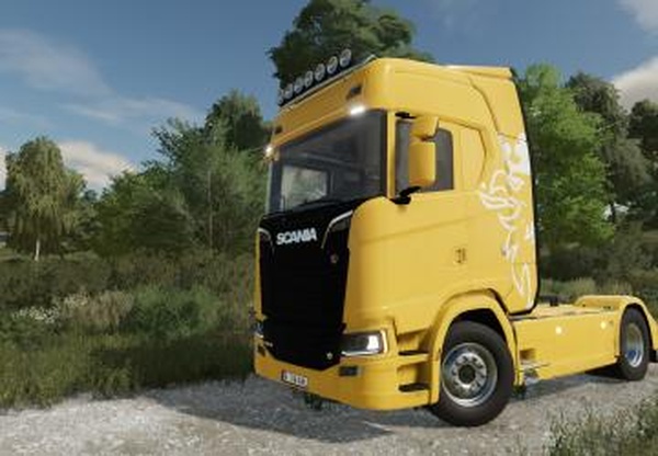 Scania Sверсия 1.0.1.0 для Farming Simulator 2022 (v1.8x)