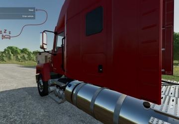 Vehicle Sleeper Cabверсия 1.0.0.0 для Farming Simulator 2022 (v1.8x)