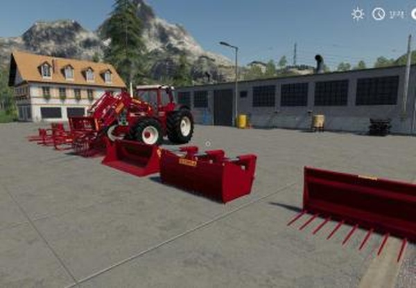 [FBM TEAM] Frontloader Tools (Fendt Farmer/IHC Family)v1.0.0.0 для Farming Simulator 2019