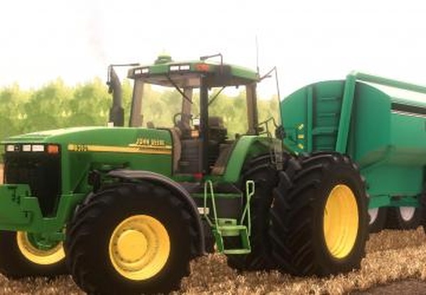 John Deere 8000/8010 US SERIESверсия 1.1 для Farming Simulator 2019 (v1.4х)