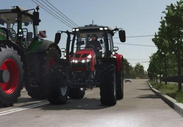 Massey Ferguson 5700 Sверсия 1.0.0.0 для Farming Simulator 2025