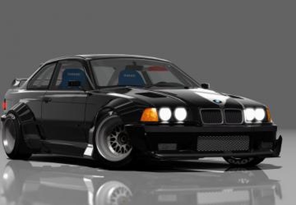 BMW E36 Rocket MadZверсия MadZ для Assetto Corsa