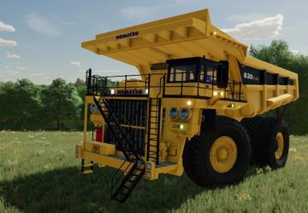 Komatsu 830E-ACверсия 1.1.0.0 для Farming Simulator 2022 (v1.8x)