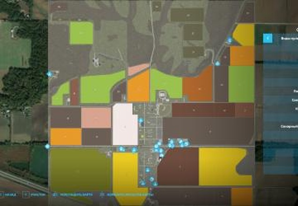 Карта «Griffin Indiana 22»версия 1.2.0.0 для Farming Simulator 2022 (v1.8x)