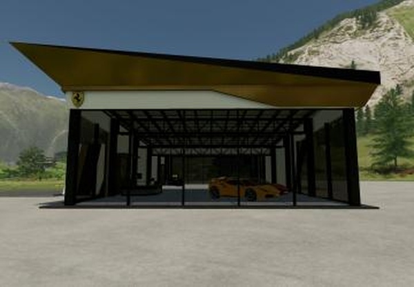 Ferrari Showroomверсия 1.0.0.0 для Farming Simulator 2022 (v1.8x)