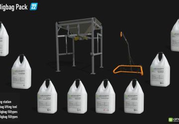 LSFM BigBag Packверсия 1.0.0.2 для Farming Simulator 2022 (v1.8x)