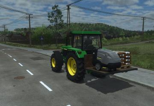 Rear Agricultural Platformверсия 1.0.0.0 для Farming Simulator 2025