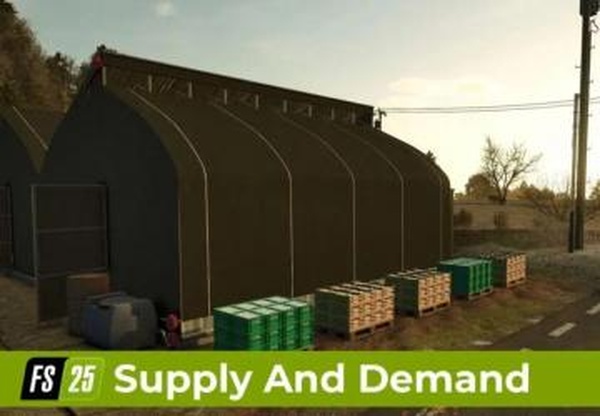 Supply and demandверсия 1.0.0.0 для Farming Simulator 2025