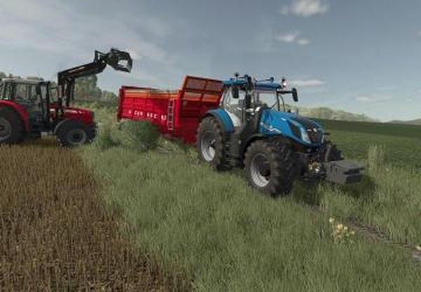 New Holland T7 HD Editверсия 1.0.0.0 для Farming Simulator 2025