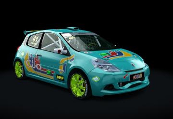Renault Clio Cup 197версия 1.1 для Assetto Corsa