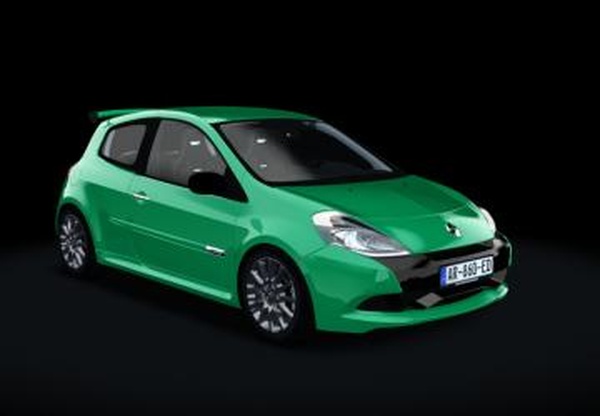 Renault Clio III RS (197 wheels)версия 1.35 для Assetto Corsa