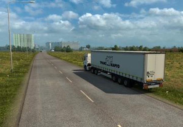 Прицеп Транс Карговерсия 1.0 для Euro Truck Simulator 2 (v1.31.x)