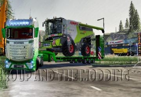 Porte Engins Translyreверсия 1.5 для Farming Simulator 2019 (v1.4х)