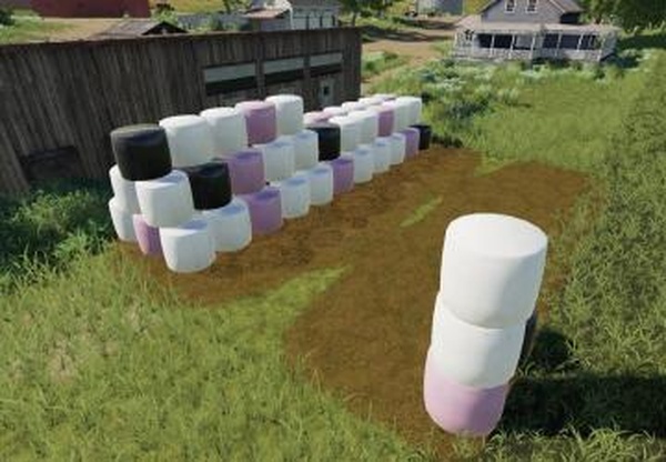 Bale Stacksверсия 1.0.0.0 для Farming Simulator 2019 (v1.4х)