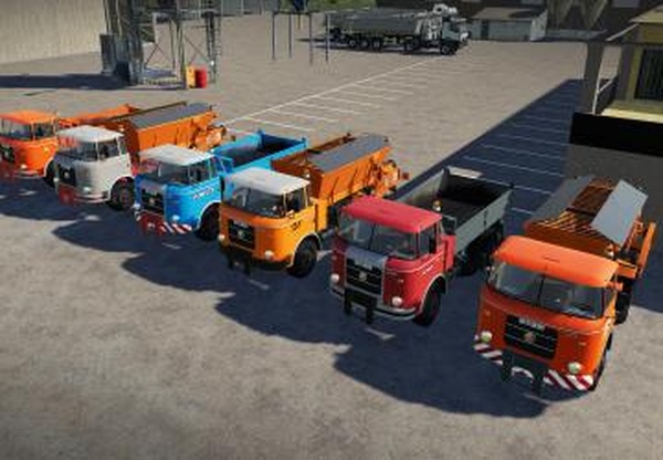 Skoda Liaz 706 Communal Packверсия 1.0.0 для Farming Simulator 2019 (v1.4.x)