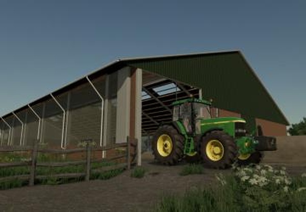 Cowshed 3+0версия 1.1.0.0 для Farming Simulator 2022