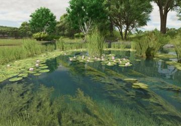 Natural Waterplantsверсия 1.0.0.0 для Farming Simulator 2025