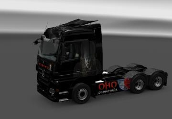 Скин «Оно» для Actros MP3версия 1.0 для Euro Truck Simulator 2 (v1.28-1.31.x)