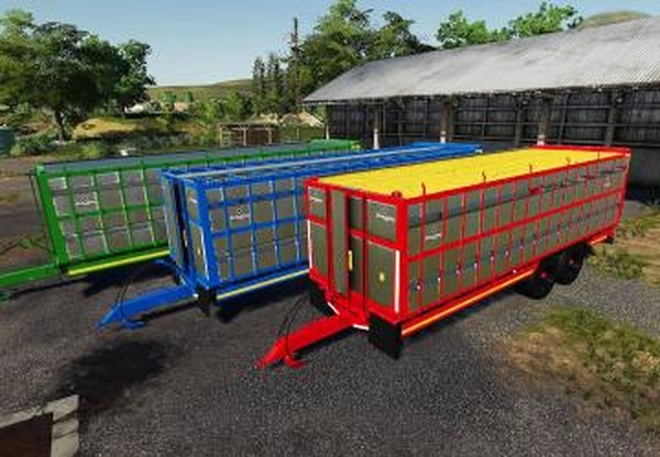 Broughan Animal Trailerверсия 1.0 для Farming Simulator 2019 (v1.4.1.0)