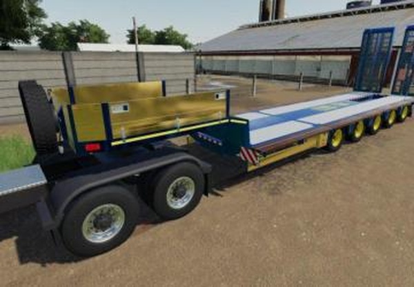 Doll Low Loader Trailerверсия 1.0.0.0 для Farming Simulator 2019