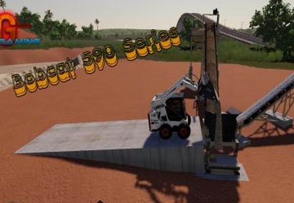 Bobcat 590 Seriesверсия 1.0 для Farming Simulator 2019