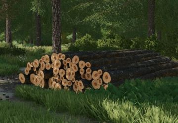 Wooden Pile Prefab (Prefab*)версия 1.0.0.0 для Farming Simulator 2022