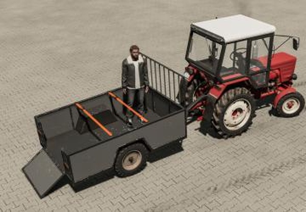 Two Wheel Trailerверсия 1.0.0.0 для Farming Simulator 2022