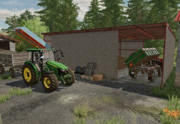 Warehouse With Conveyor Beltверсия 1.0.0.0 для Farming Simulator 2022