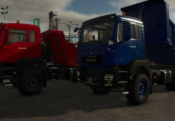 MAN TGS 6x6версия 1.0.0.0 для Farming Simulator 2025