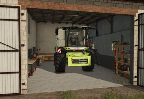 Cowshed With Garageверсия 1.0.0.0 для Farming Simulator 2025