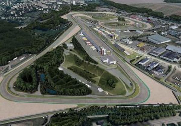 Карта «Sachsenring 2022»версия 1.23 для Assetto Corsa