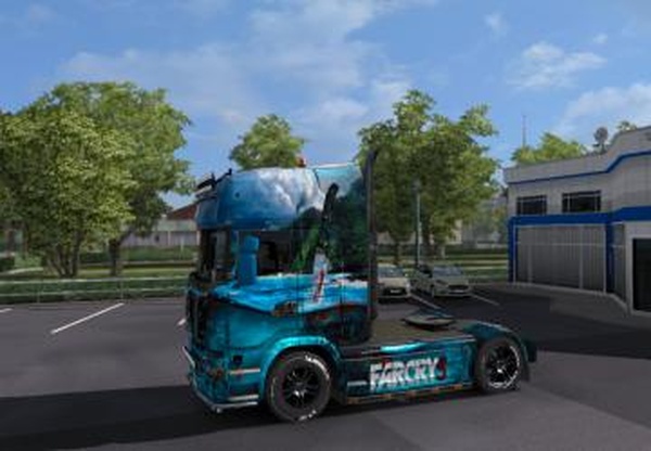 Скины Far Cry, STALKER, GTA для грузовиковv1.0 для Euro Truck Simulator 2 (v1.28.x, - 1.31.x)