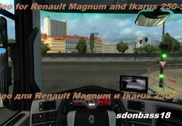 Видео для Renault Magnum от knox_xss и Ikarus 250-59 luxv1.5 для Euro Truck Simulator 2 (v1.21.x, - 1.36.x)