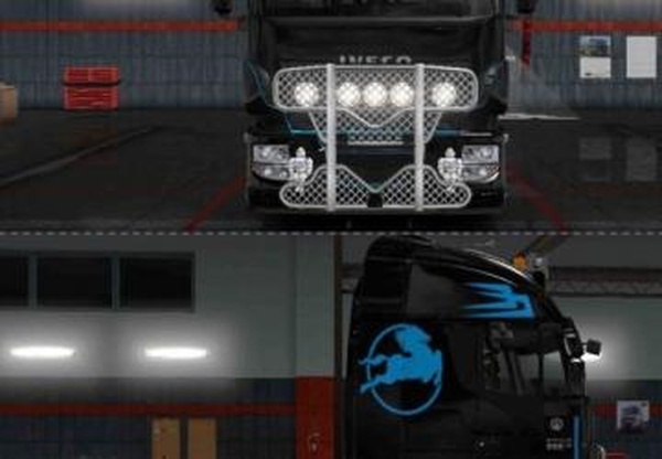 Skin Iveco Hi Way PaintJobверсия 1.0 для Euro Truck Simulator 2 (v1.31.x)